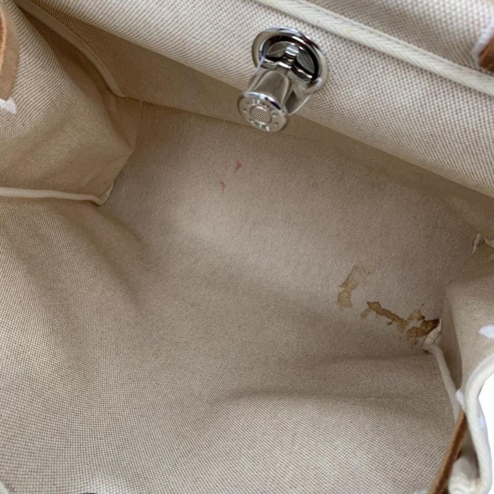 Pre Loved Hermes Toile Herbag MM Women Bags>Handbag - Picture 6 of 8